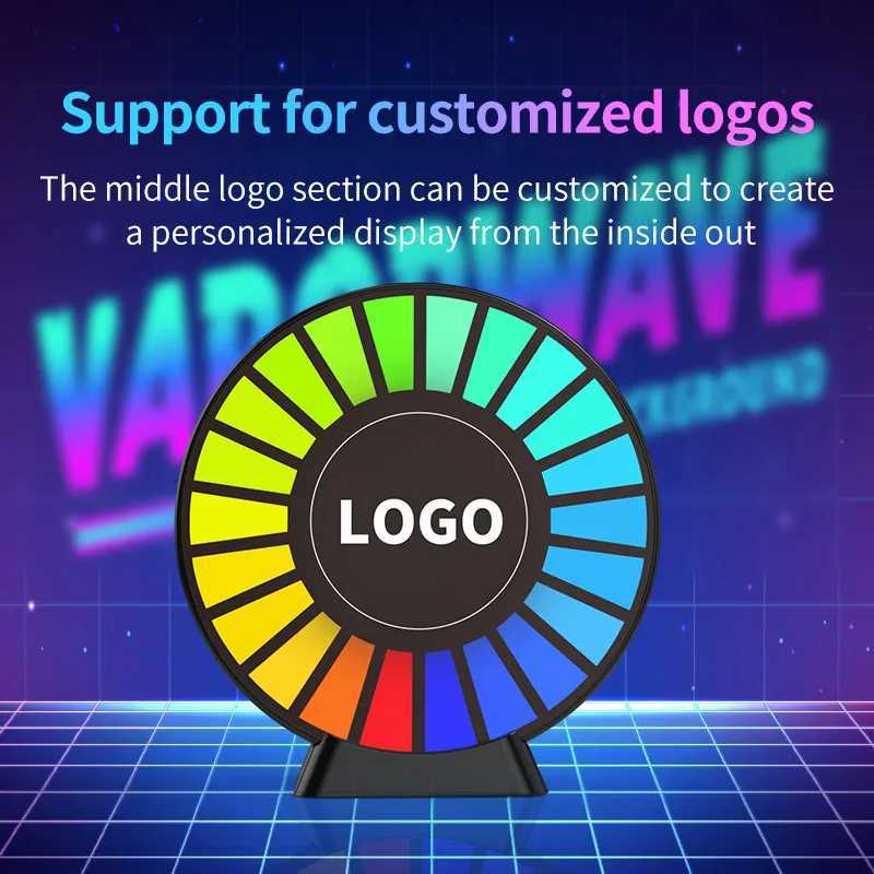 Led Music Sound Control Pickup Light Rhythm Lamp RGB Car Ambient Light Adjustable Automotive Strip for Automobiles Family PartyXJ250710