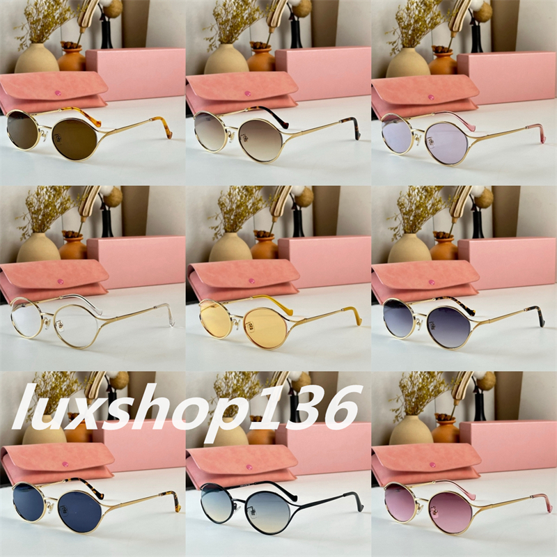 Fashion Designer Sunglasses Women Men Letters Glasses With Gift Box