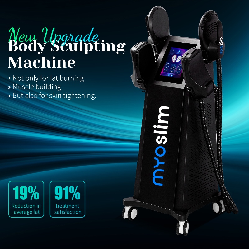 MYOslim Pro ESM Body Sculpting Muscle Stimulation Sculpt Machine 6500W RF Fat Slimming 15 Electromagnetic Weight Loss Equipment