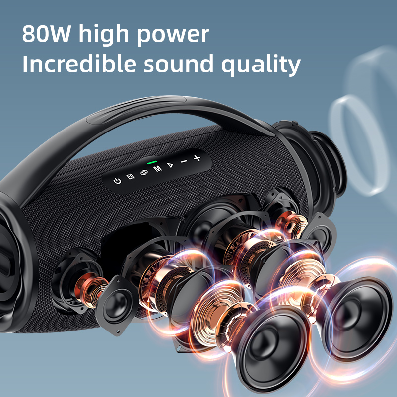 S97 Compact Home Portable Bluetooth Speaker with Rich Stereo Sound & 20H Playtime