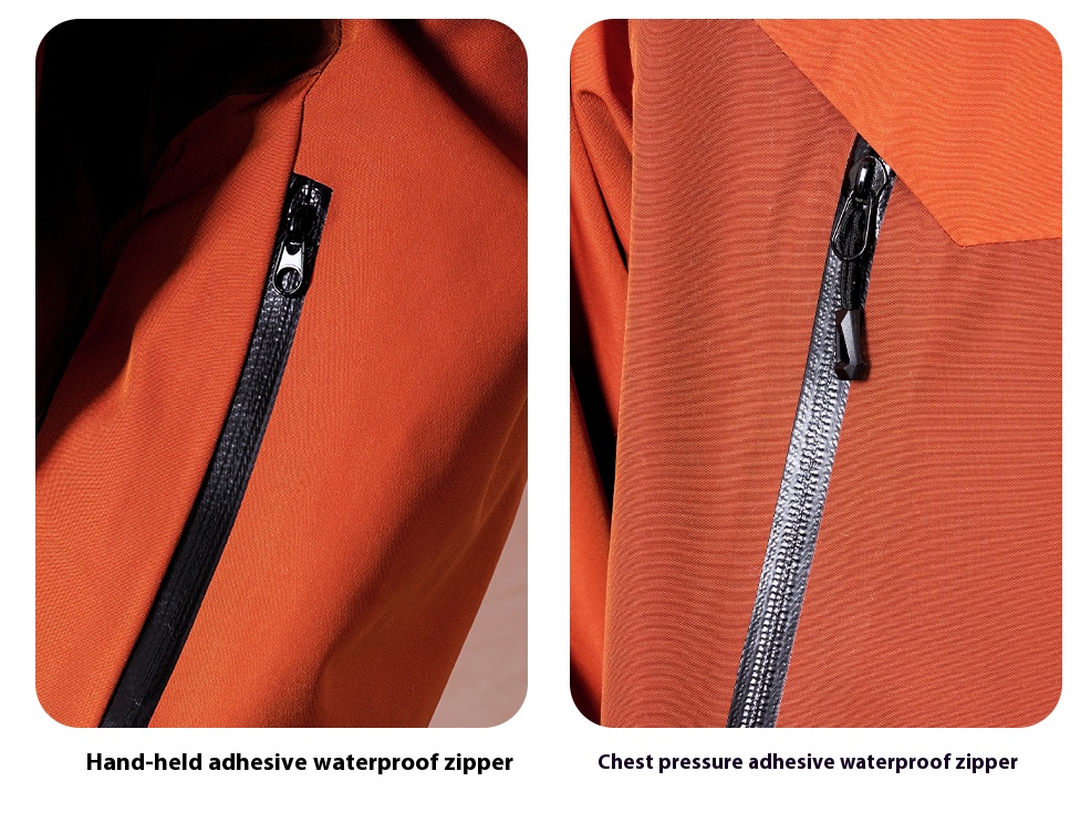 SUJIE Outdoor Waterproof Windproof Jacket for Men & Women - Three-in-One Detachable Mountain Travel Coat