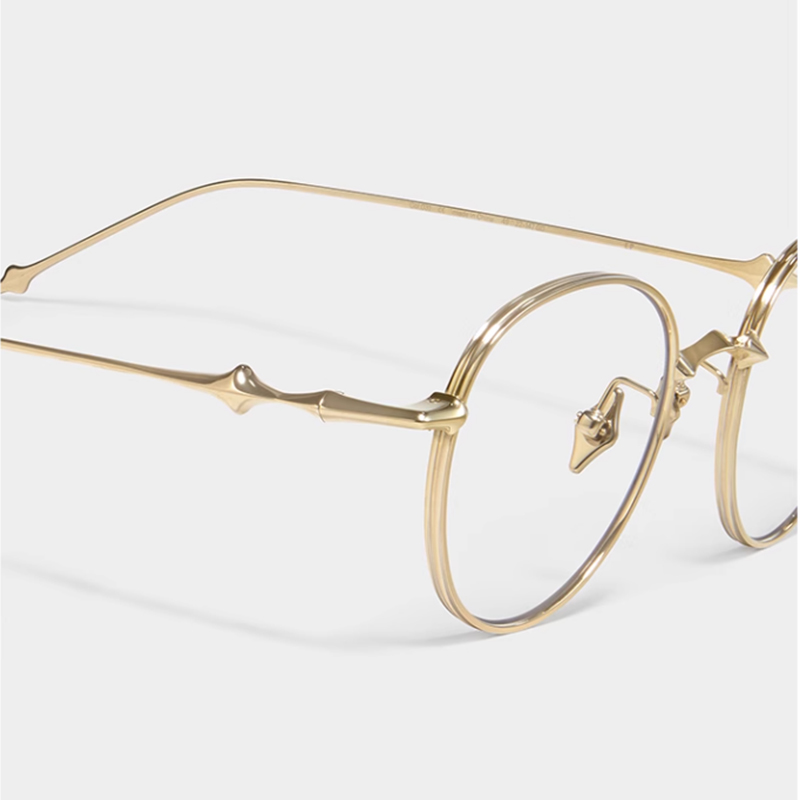 2025 New Optical Glasses Frame Men Women Korea EP Eyeglass Frames Titanium Eyewear Retro Prescription Myopia Round Eyeglasses