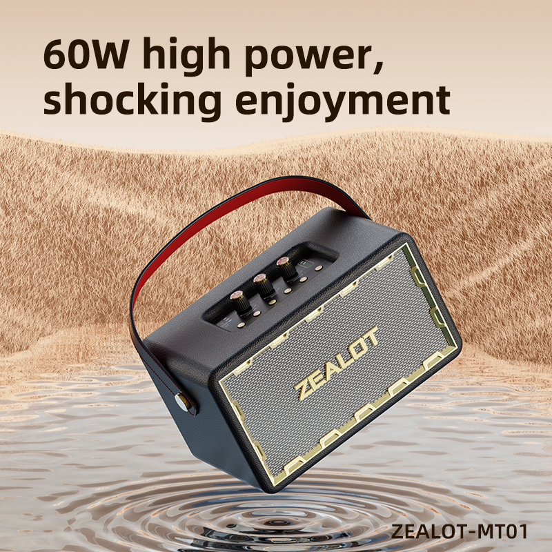 MT01 Portable Wireless Bluetooth Speaker 12 Hours Playtime with Detachable Carry Strap
