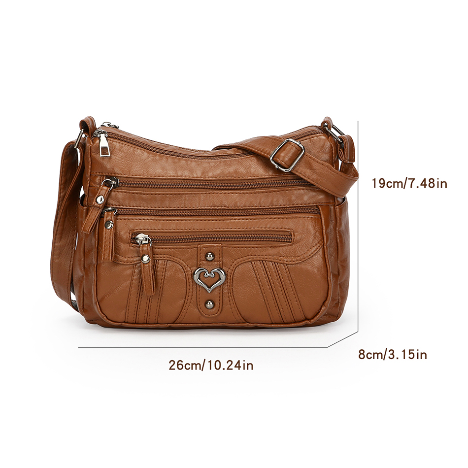 Multiple Pockets Purses and Handbags Ladies Shoulder Crossbody Bags for Women Luxury Handbag Women Bags Designer Sac A Main 2025