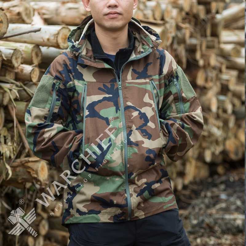 Mens Camouflage Field Tactical Windbreaker Hiking Sports Jacket Outdoor Quick Dry Breathable Hooded Work Coat Climbing Clothes W250711