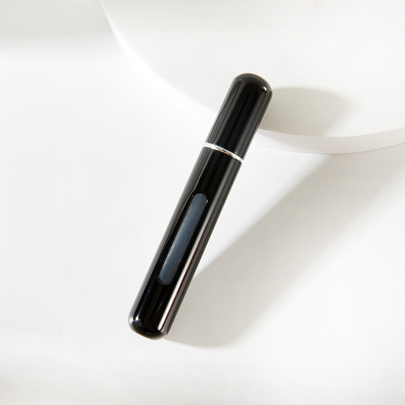 8ML Spray Aluminum Bottom Press Direct Fill Perfume Refill Bottle 16 Colors