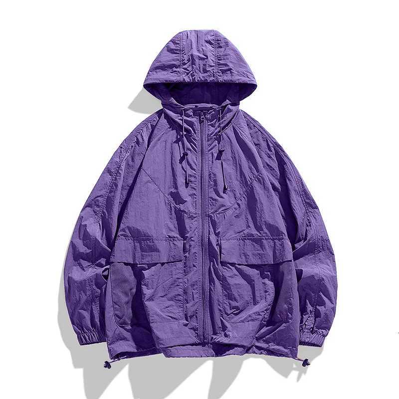 Outdoor Sun Protection Clothing Ultra-thin Anti-ultraviolet Sun Protection Clothing Breathable Sports Workwear Jacket W250711