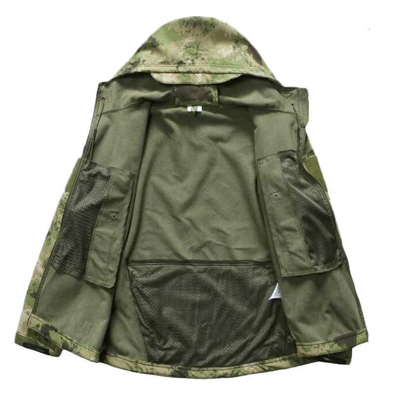 TAD Gear Tactical Softshell Camouflage Jacket Set Men Camping Windbreaker Waterproof Hiking Clothes Set Fleece Outdoor Jacket W250711
