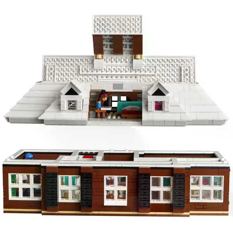 3955pcs Moc 21330 Home Alone House Set Model Building Blocks Bricks for Boys Kids Christmas Gifts A68478 R250710
