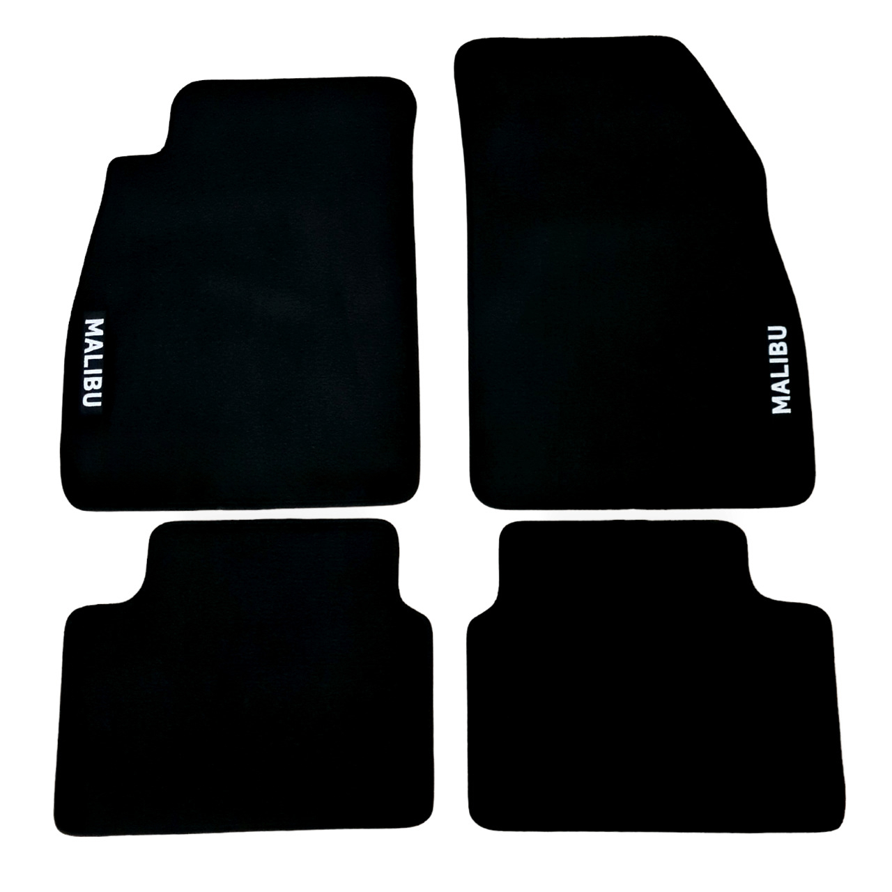 Car Floor Mats For Chevrolet Malibu Velour Waterproof Black Carpet Auto Liners