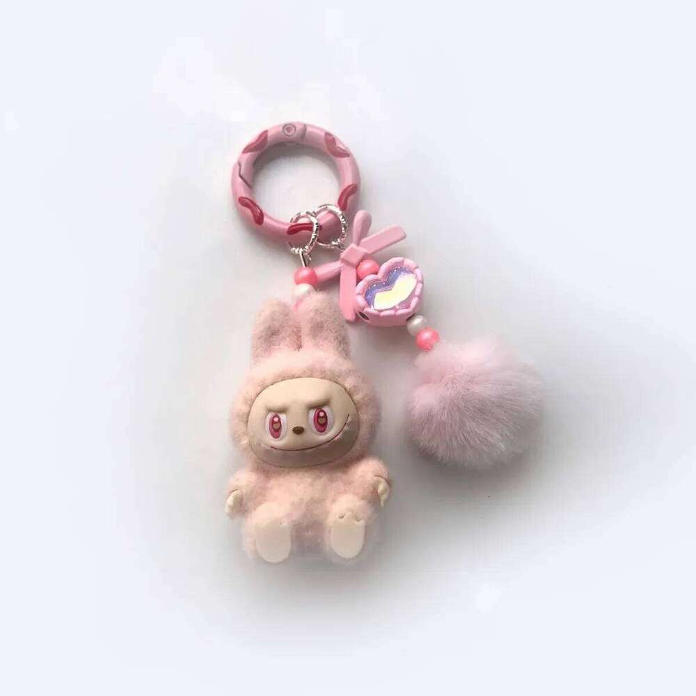 labubu creative cartoon doll design labubus charming accessory keyring