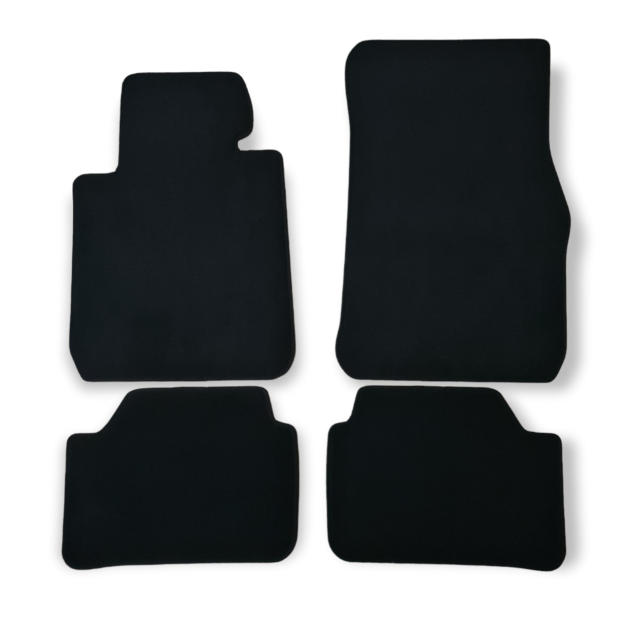 Car Floor Mats For BMW 1 F20 M1 Velour Waterproof Black Carpet Auto Liners New