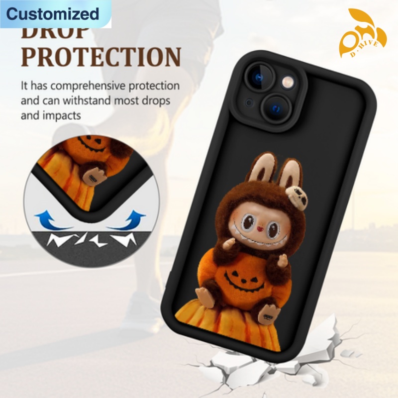 Free shipping 2025 new customized Cell Phone Accessories Cases Phone TPU phone case Multiple styles are supported for customized labubu pattern shippe
