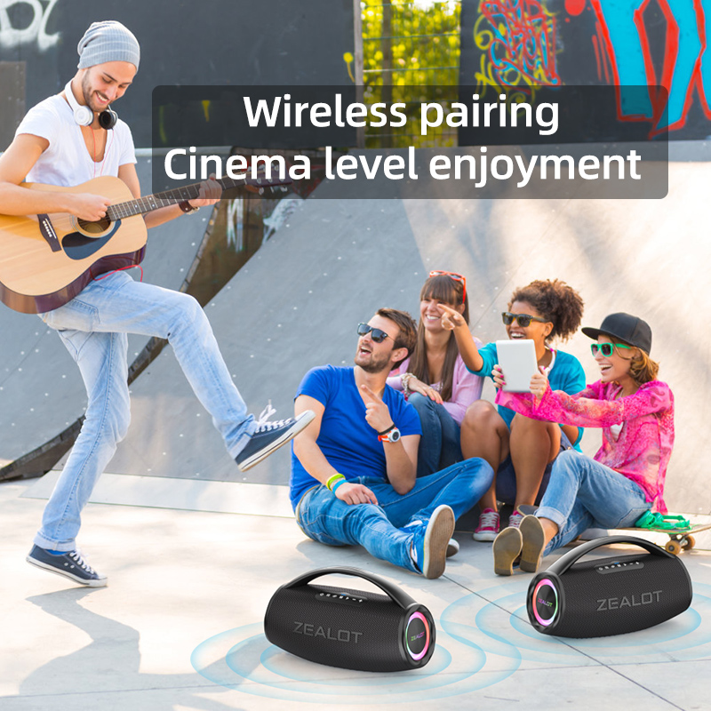 S97 Compact Home Portable Bluetooth Speaker with Rich Stereo Sound & 20H Playtime