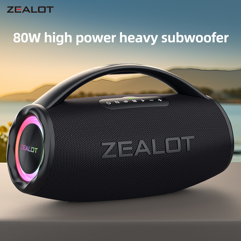S97 Compact Home Portable Bluetooth Speaker with Rich Stereo Sound & 20H Playtime