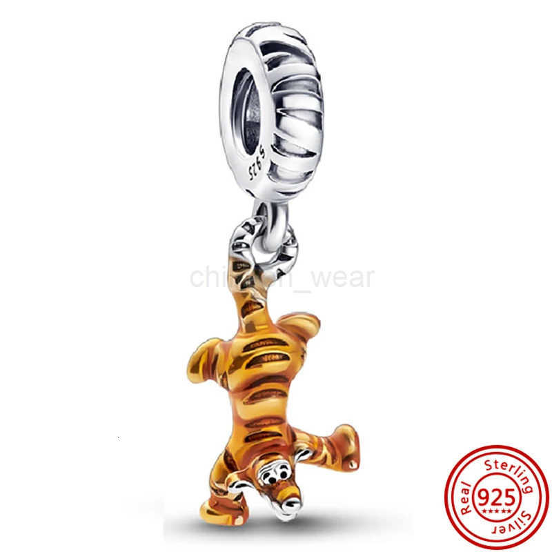 Disney Winnie the Pooh Tiger Piglet Birthday Charm Fit Pantaro Bracelet DIY Women Exquisite High Quality Jewellery Gift W20250711