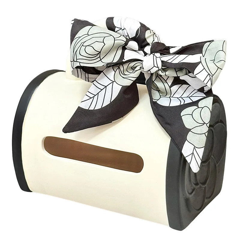 Handbag Ceramic Tissue Box Dopamine Decor Coffee Table Organizer Luxury Living Room Accessories with Creative Design R250723