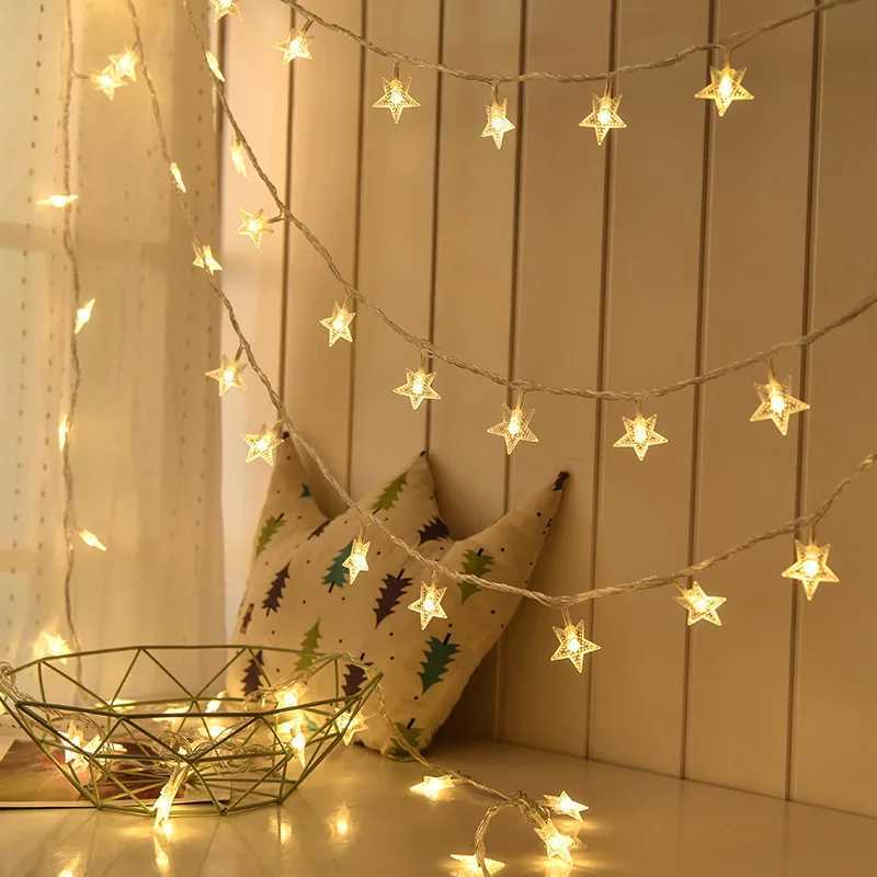 1.5M/3M Star light string starry sky camping outdoor atmosphere light battery powered LED tent camping lightXJ250710