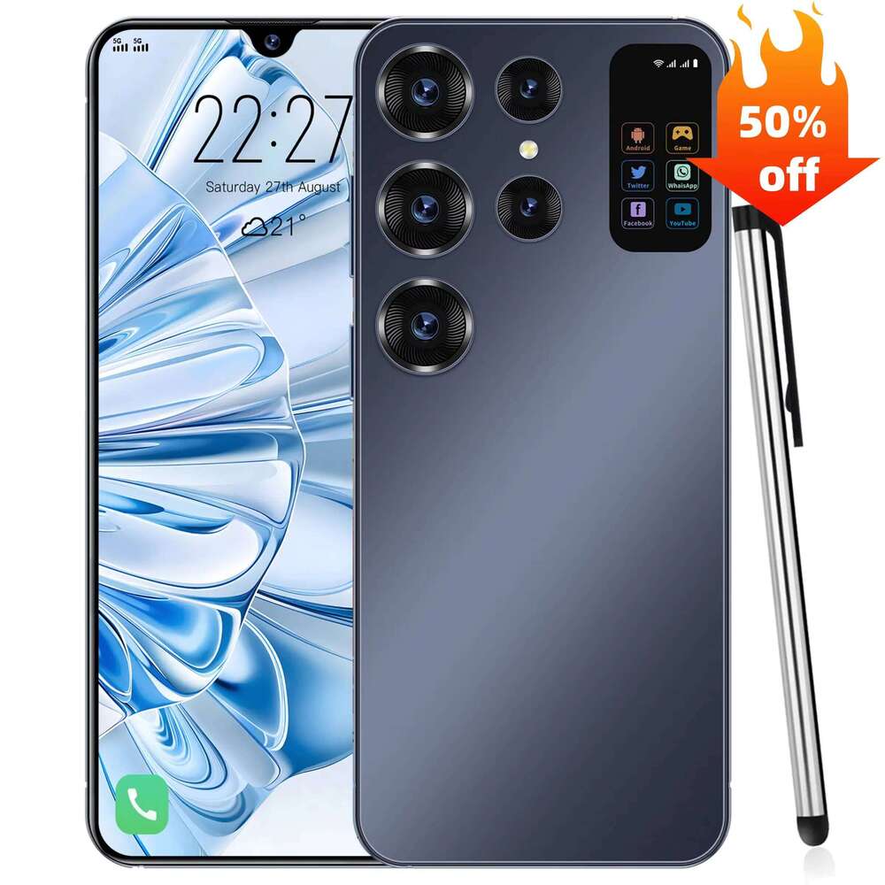 2025 New Arrival Sumsung S25 Ultra Global Version Mobile Phone 16Gb+1Tb Android 14.0 Cellphones Unlocked Smartphone