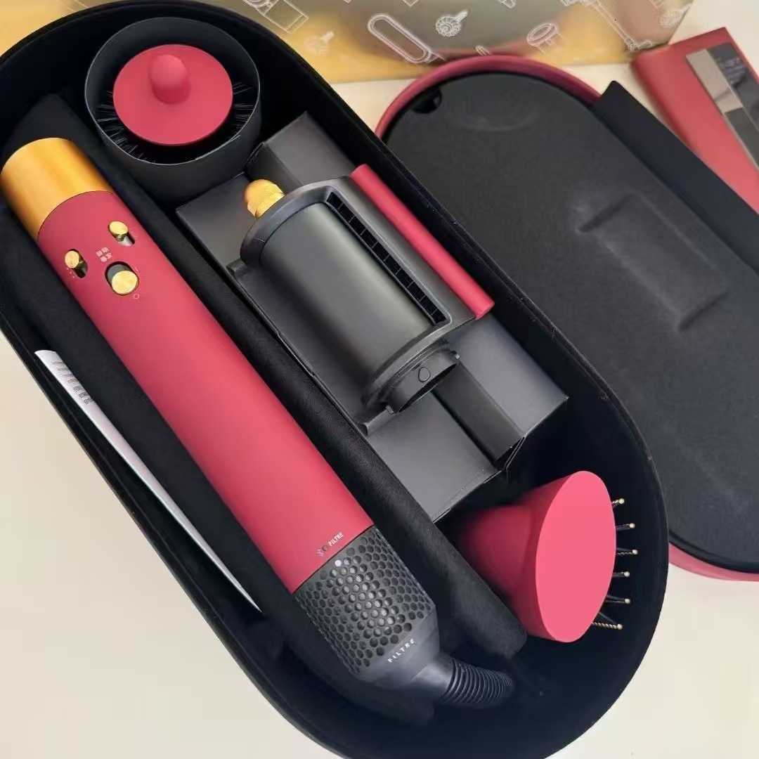 multi-functional 7-in-1 hair curling iron, hair dryer, hair styling curling tool, does not damage hair ,with box