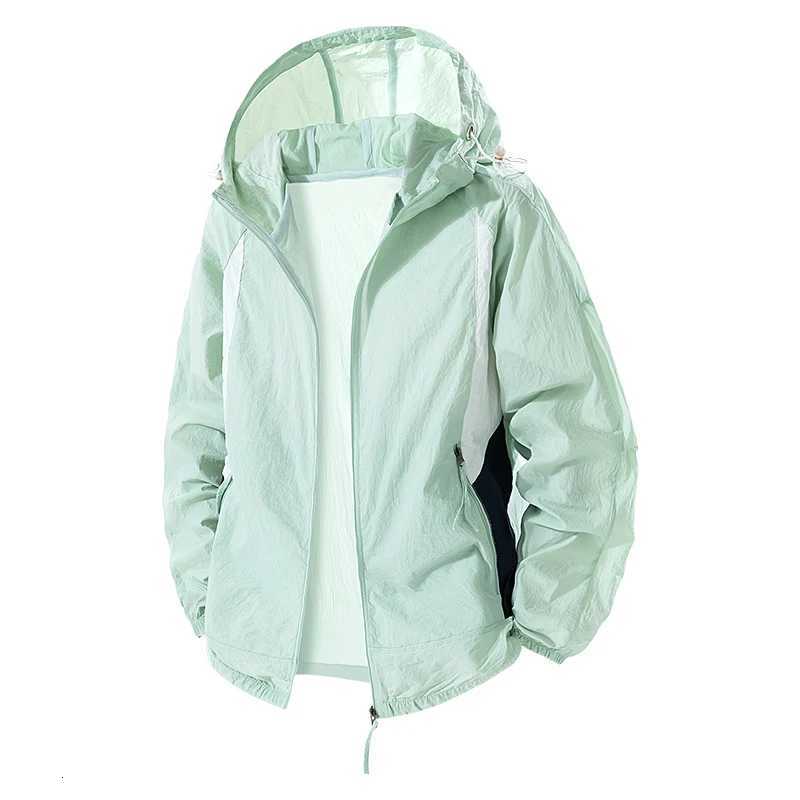 Summer Skin Jacket Men UPF 50+ Plus Size 8XL 7XL Waterproof Quick Dry Camping Hiking Windbreaker Fishing Outdoor Anti UV Clothes W250711