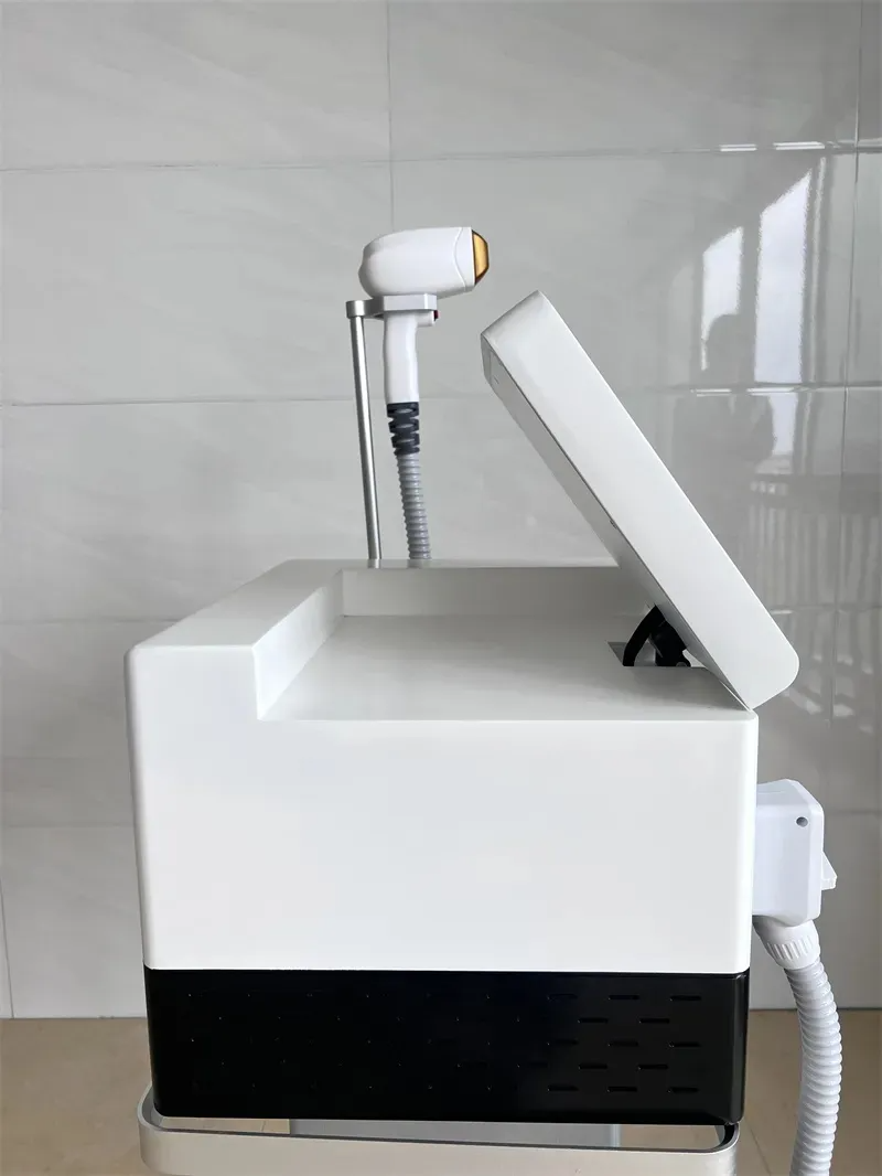 Professional Ice Platinum755 808 1064nm Diode Laser Hair Removal Machine with Cooling Permanent Painless Three Wavelength Epilator