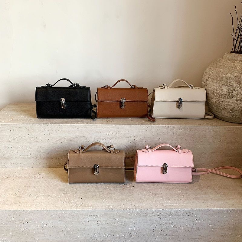 Evening Bags Smooth Leather Handbag Designer Bag Retro Clutch Bag Women Handheld Wallet Pattern Messenger Single Hand Bags
