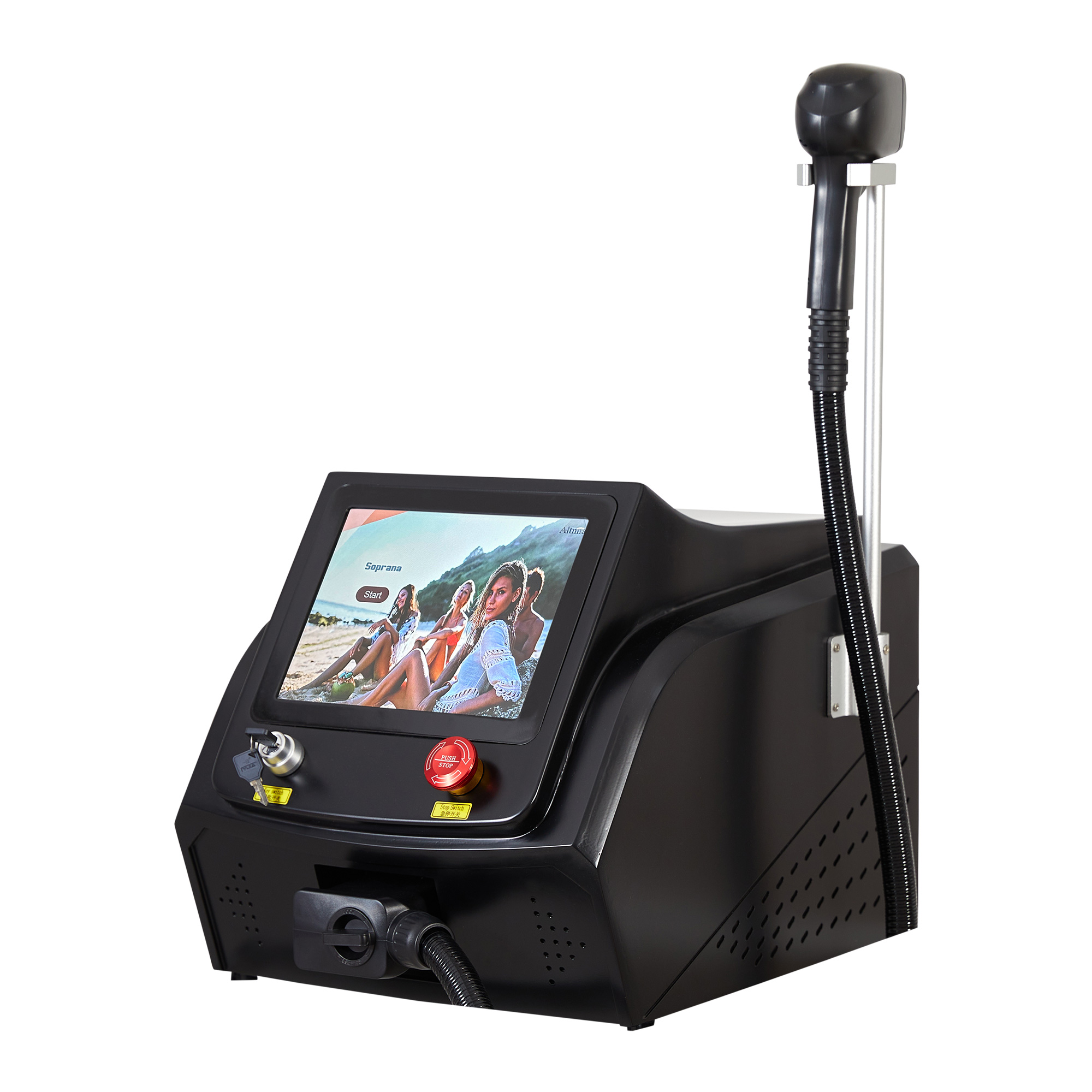 Diode Ice Laser Hair Removal Machine 3 Wavelength Permanent Painless Physical Underarm Body Care Depilation Equipment 808 755 1064NM