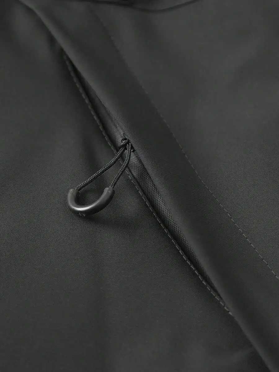 Mens Hooded Drawstring Soft Shell Wind Water Resistant Jacket Outdoor Hiking Windproof Jacket Climbing New Outdoor Jackets W250711