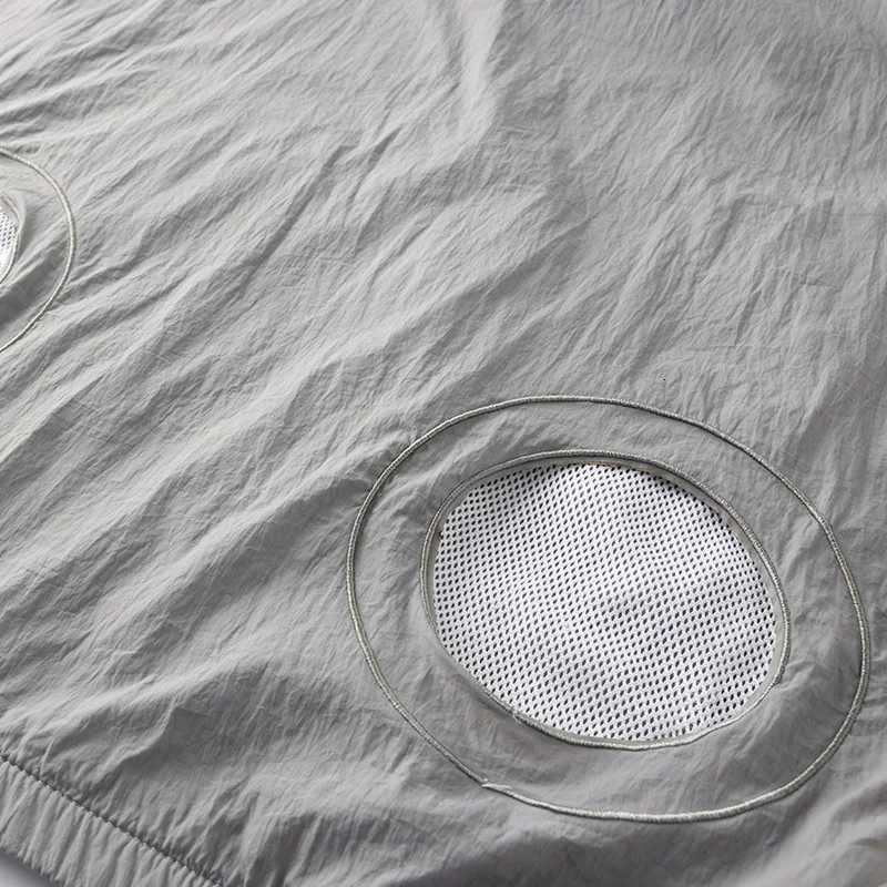 Hiking Outdoor Summer USB Electric Fan Cooling Jackets Men Air Conditioning Fan Clothes USB Pure Cotton Heatstroke Proof Coat W250711