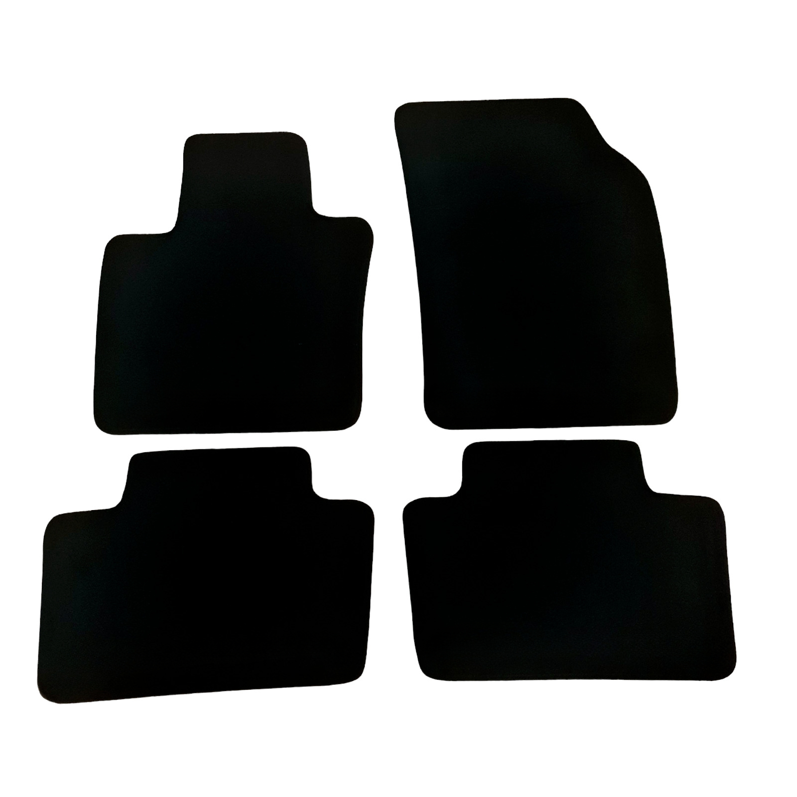 Car Floor Mats For Volvo XC90 Velour Waterproof Black Carpet Rugs Auto Liners