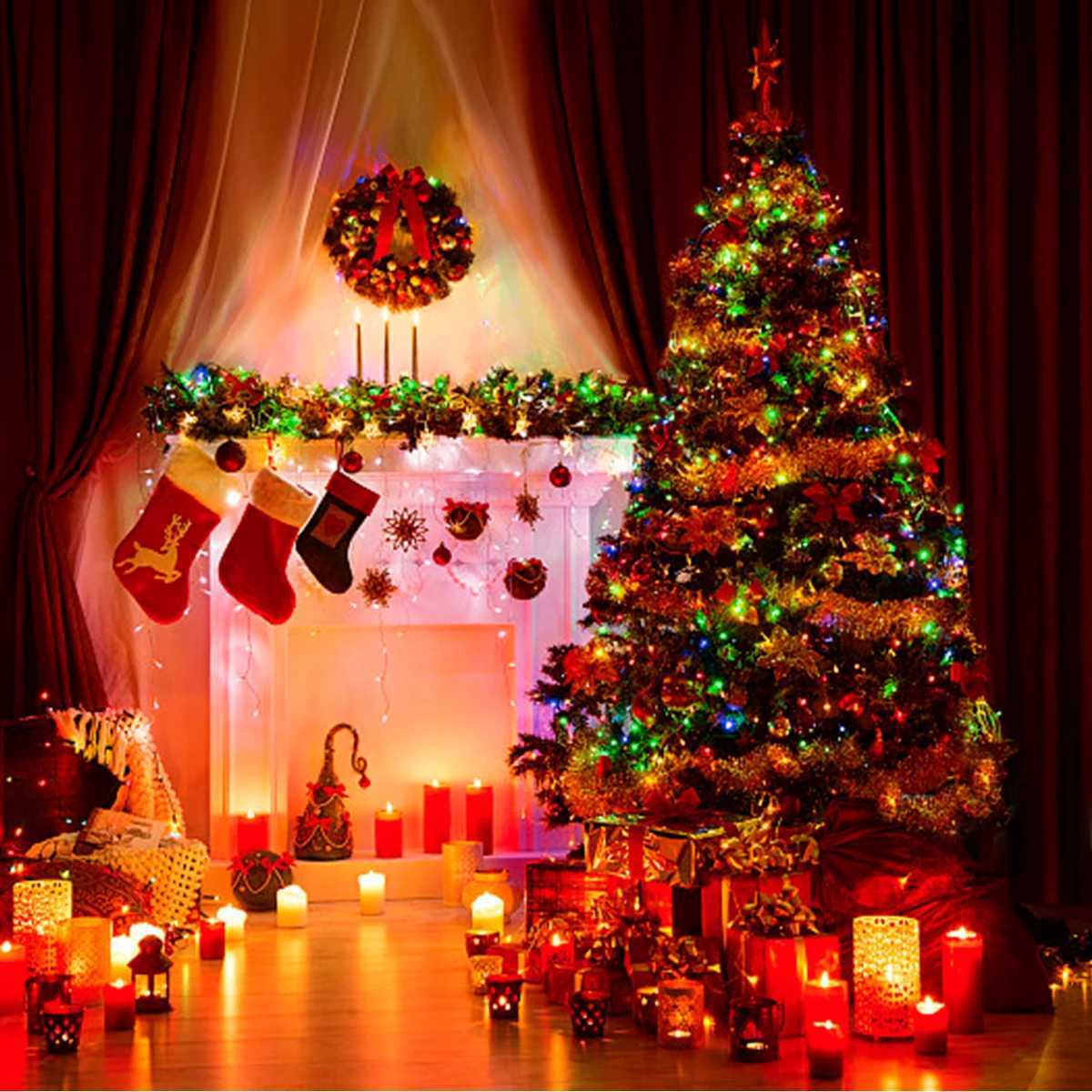 1000 LEDs 100M Halloween Lights LED String Lights Outdoor Waterproof W/WW/RGB LED Fairy Lights with 8 Modes Christmas Decoration XJ250710