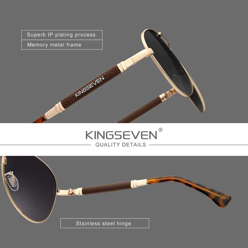 KINGSN ot Sunes Quality Titanium Alloy Polari UV400 Trendy es For Men Wen Driving Eyewear W250709