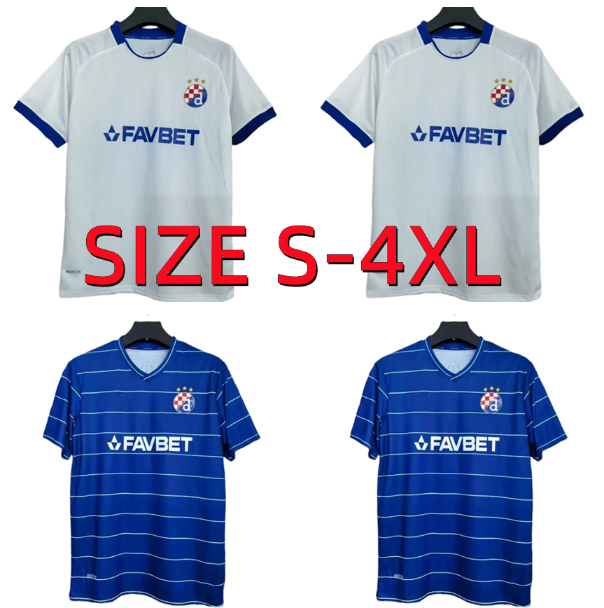 2025 2026 GNK Dinamo Zagreb Soccer Jerseys 25 26 Home Away HOXHA BATURINA PJACA KULENOVIC OLMO ORSIS PETKOVC PERIC ADEMI GOJAK Football Shirts uniforms