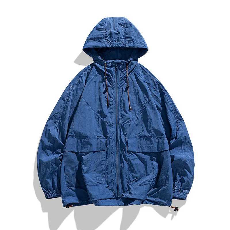 Outdoor Sun Protection Clothing Ultra-thin Anti-ultraviolet Sun Protection Clothing Breathable Sports Workwear Jacket W250711