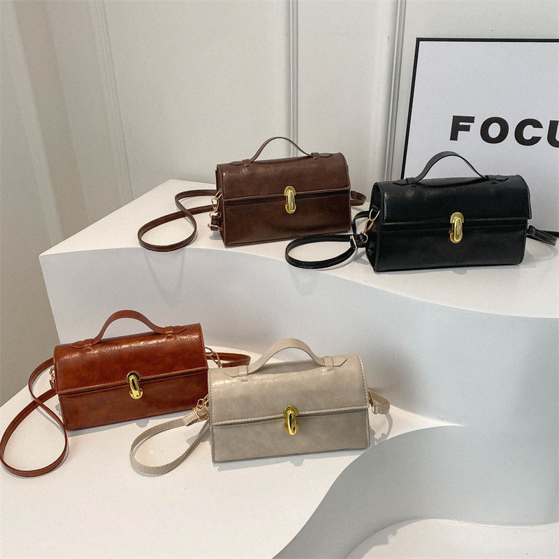 Evening Bags Smooth Leather Handbag Designer Bag Retro Clutch Bag Women Handheld Wallet Pattern Messenger Single Hand Bags