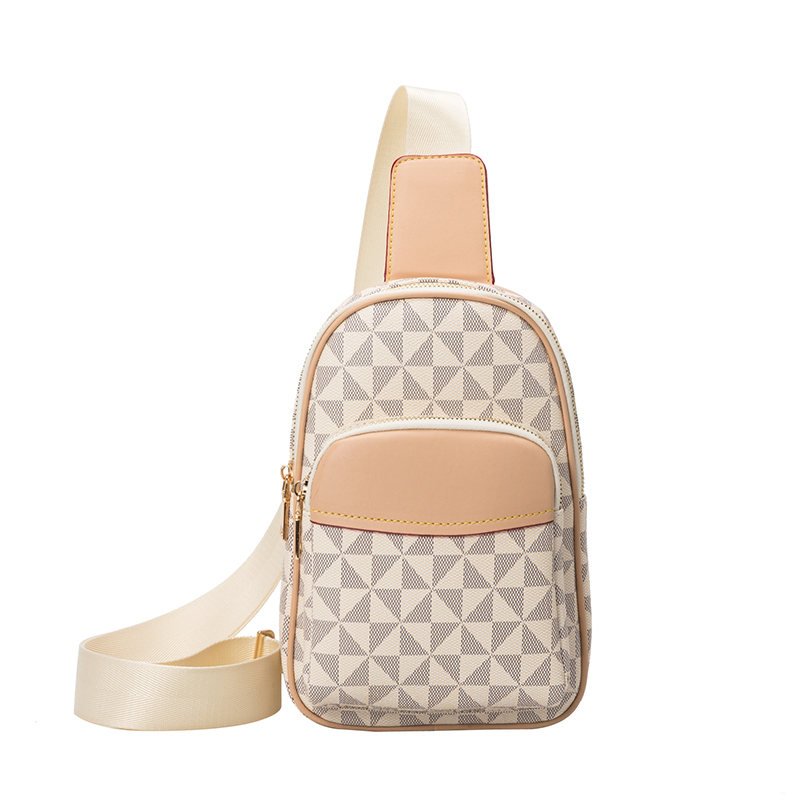 Designer Bag Luxury Bag Free Shipping Shoulder Bags Fashionable Stylish Sling With Geometric Shoulder Bag Print And Adjustable Strap