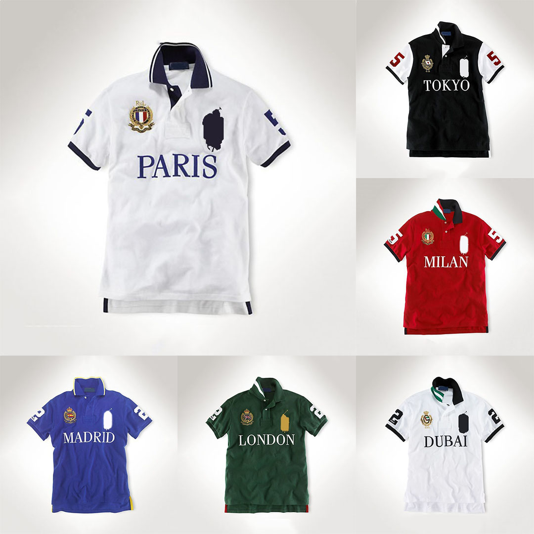 Designer Mens Polos Embroidery Graphic Casual Classic Lapel T-shirt Short-sleeved Polo Shirts Mens Sportswear