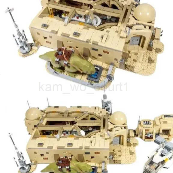 3187PCS 60016 Mos Eisley Cantina Building Blocks Bricks Compatible 75290 Toys Birthday Christmas Gifts M250711