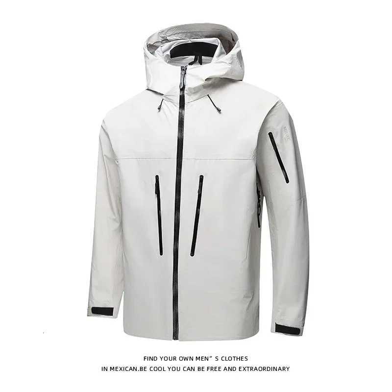 Arc Duricrust Rain-proof Jackets Mens Womens High Quality Camping Coat Outdoor Waterproof Windbreaker Hiking Mountain Clothes W250711