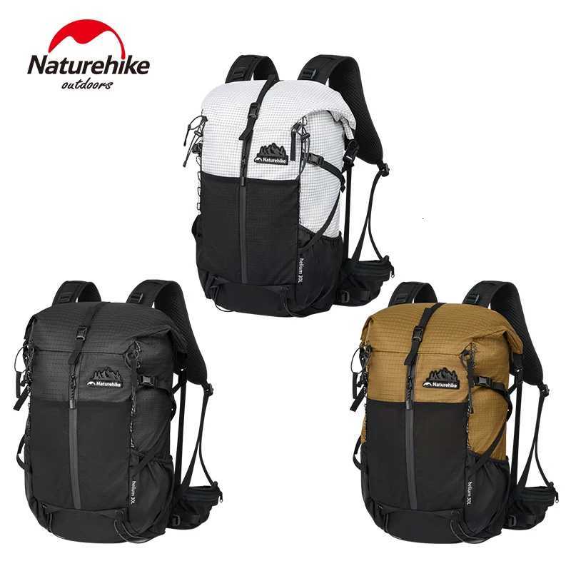 Naturehike 30+5L Ultralight Backpack Waterproof Camping Outdoor Climbing Hiking Sport Mountaineering Shoulder Men Women Bags y250710