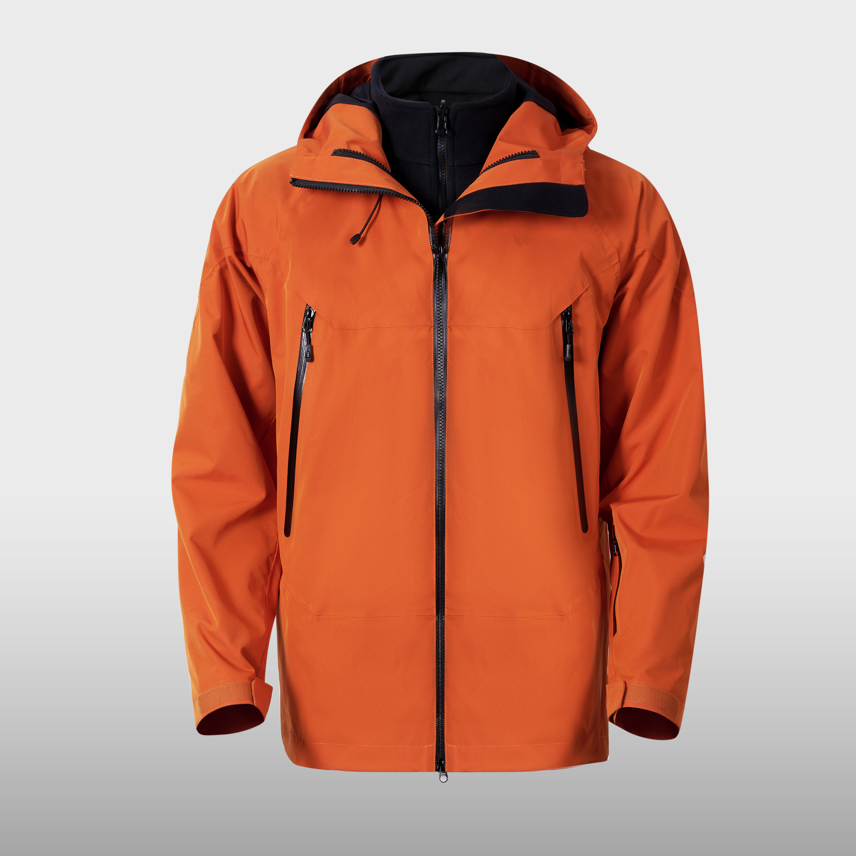 SUJIE Outdoor Waterproof Windproof Jacket for Men & Women - Three-in-One Detachable Mountain Travel Coat