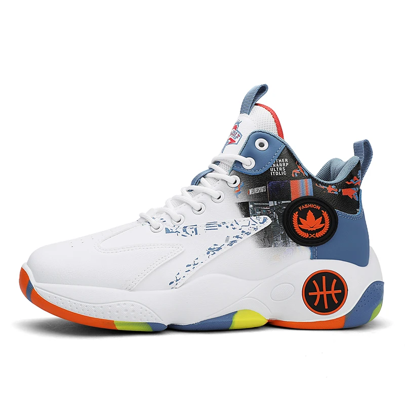 New Men Basketball Shoes Unisex Original Training Gym Field Luxury Sports Sneaker Athletic Casual Women Street Basketball Boots
