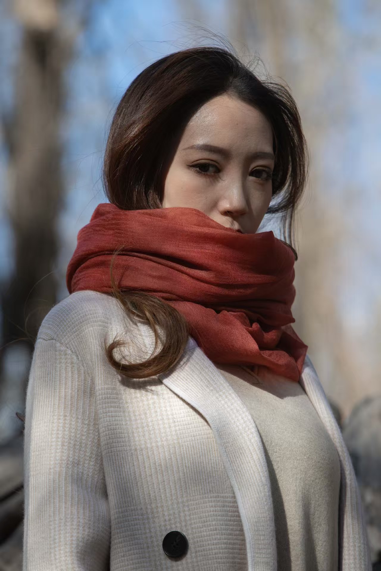 T1188 cashmere shawl light large size shawl scarf