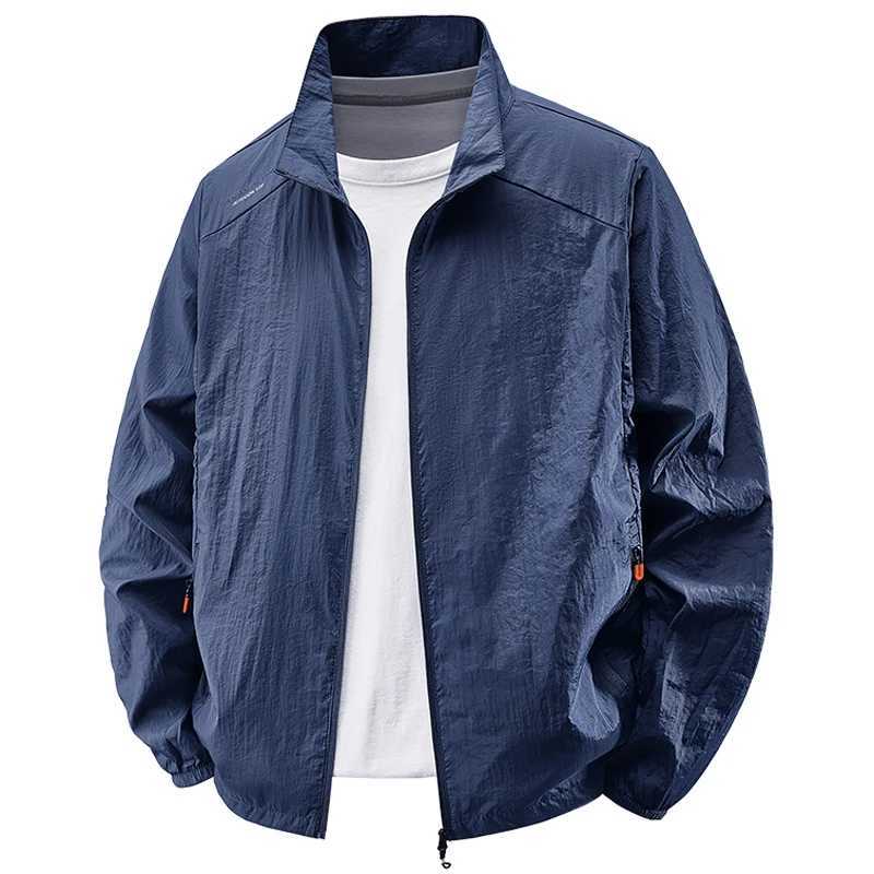Summer Quick Drying Breathable Jacket Men Outdoor Ultra Thin Sunscreen Casual Skin Coats Fishing Climbing Hiking Jacket Outerwear W250711