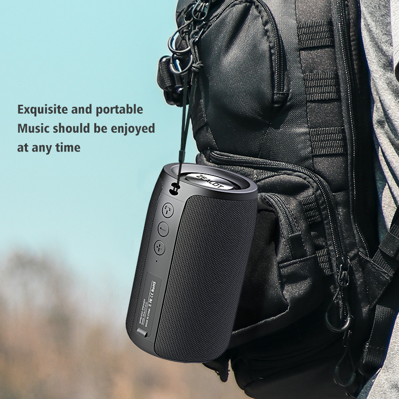 S32 Sleek Portability Meets Excellent Acoustics: Robust Waterproof Bluetooth Speaker