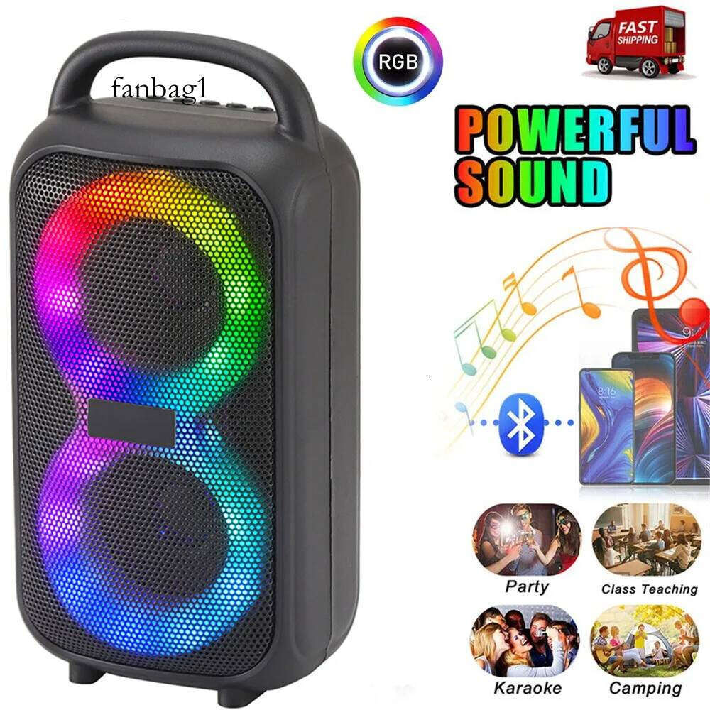 1000W Party Portable Speakers Bluetooth Wireless Boombox Sound Large Speaker Dual 3 inche Subwoofer for Outdoor Dancing Famliy