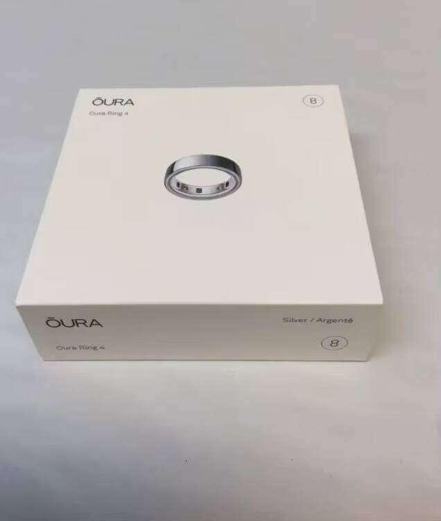 Oura Smart Ring (Gen 4) Black/Sier/Stealth/Brushed Sier/Gold/Rose Gold Sizes 4 To 15