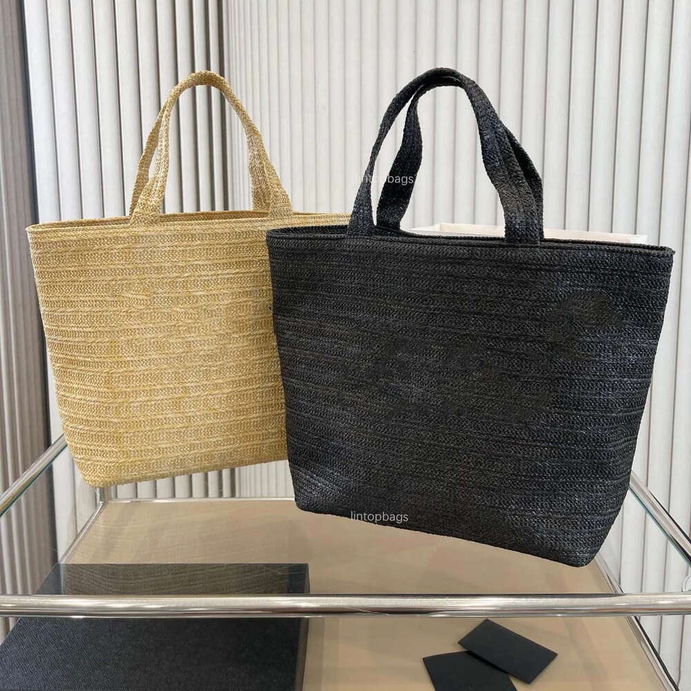 Designer bag Women's shoulder bag straw braided shopping bag classic women's tote bag underarm bag beach bag Travel bag fashion bag women's braided bag tote