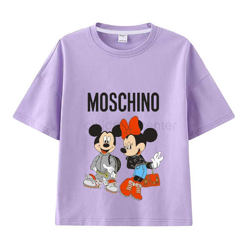 DISNEY New Kawaii Lilo Stitch Cartoon T Shirt Children Kids Stitch Cute Manga T-shirt Y2k Graphic Tshirt Girl Boy Top Tees Lilo Stitch W250711